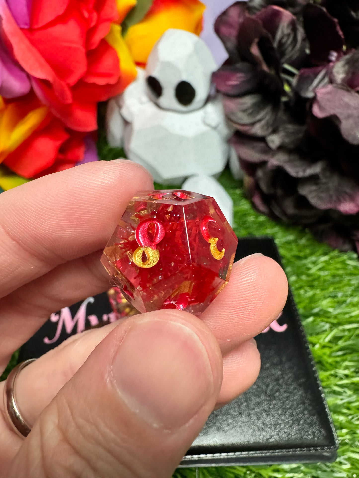 Sacrifice - Shard D4 - 7 Set Dice - Fine Art Dice