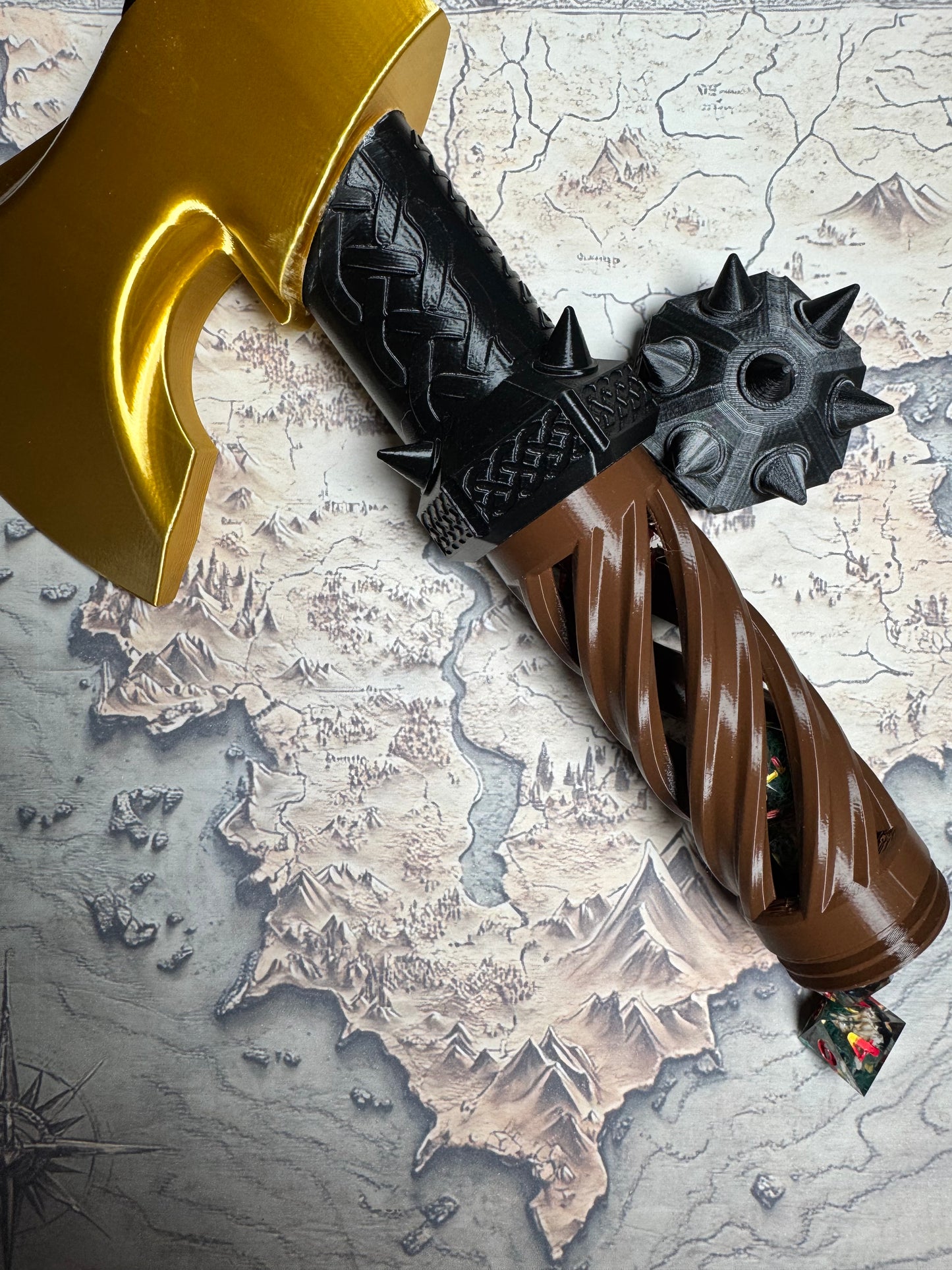 Medieval Dice Cases - Dagger and Axe