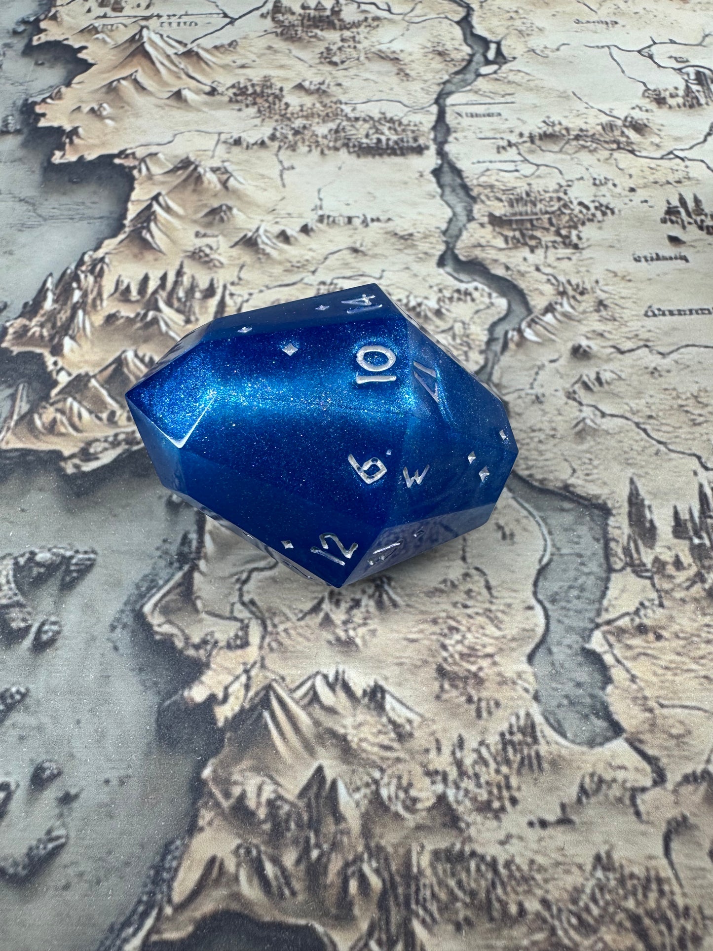 Blue Glacier Cosmos Gem D20