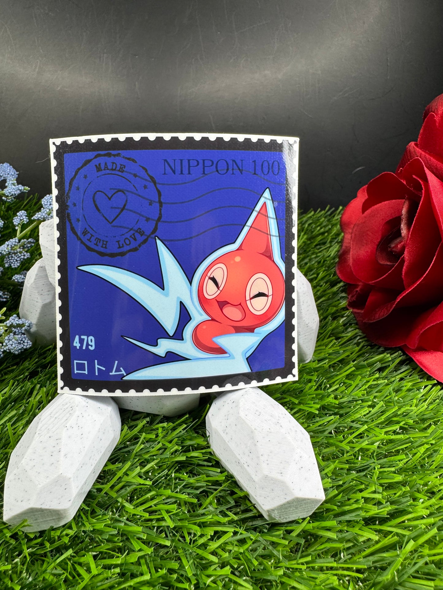 Collectible Anime Stamp Stickers - Die Cut - Fake Stamps Vol. 3