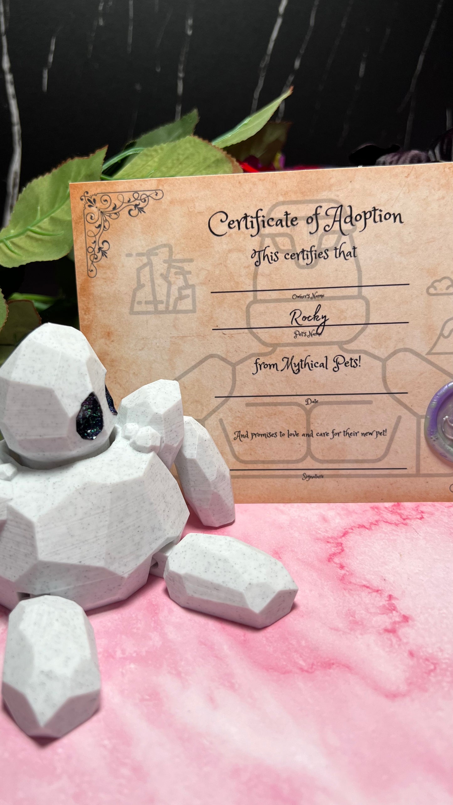 Rocky - The Marble Golem - Mythical Pets