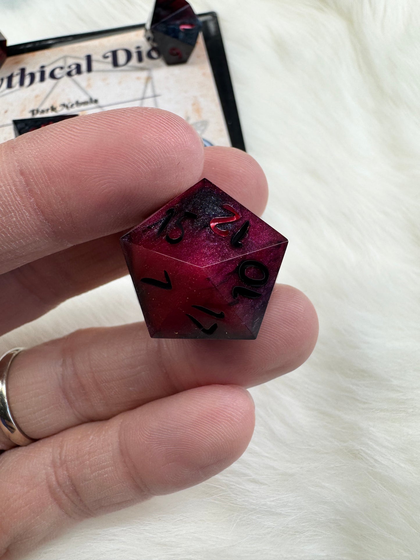 Rathalos - Standard Set - Fine Art Dice