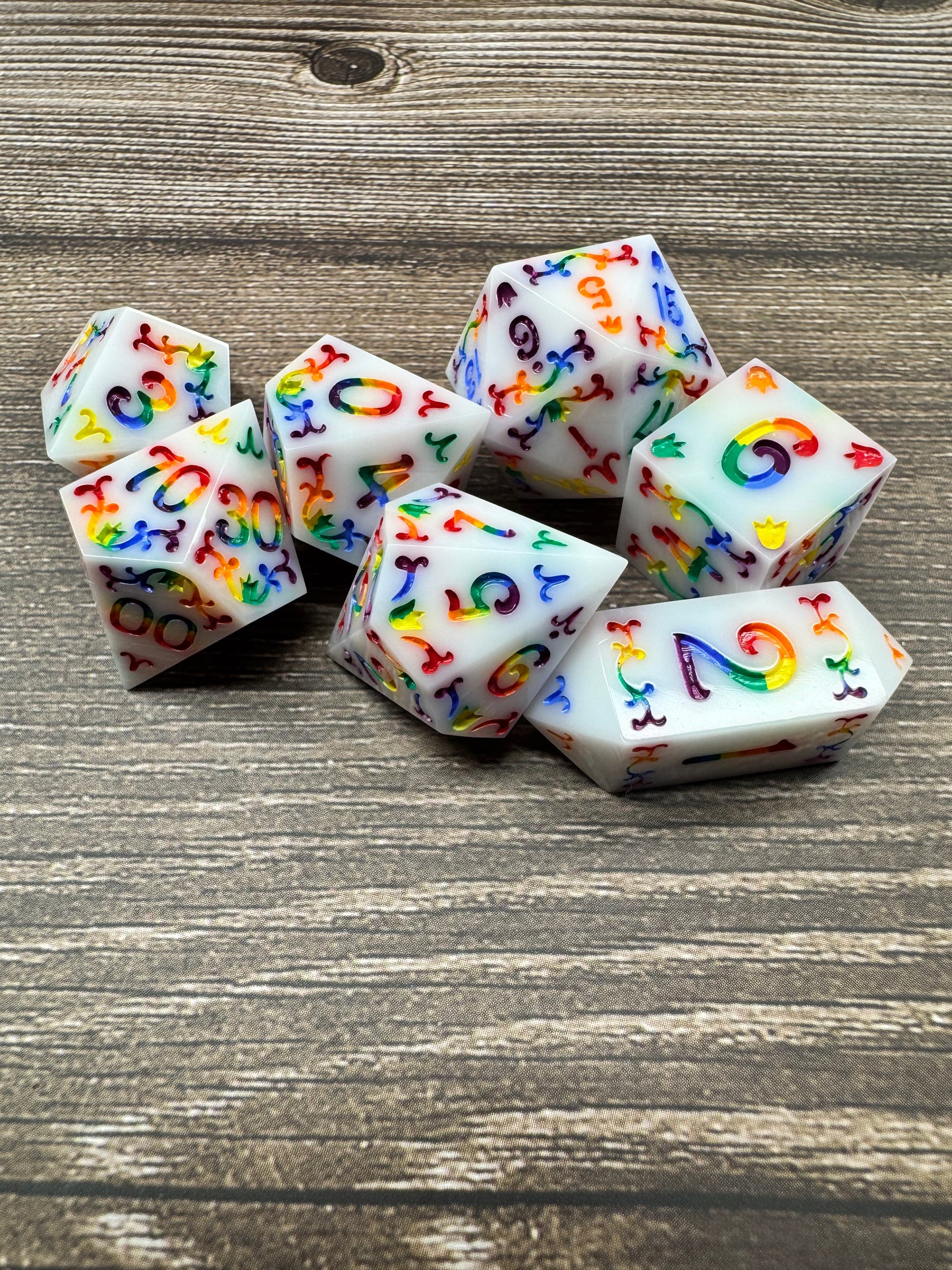 **PRE-ORDER** Elegant Pride - Standard Set - Fine Art Dice