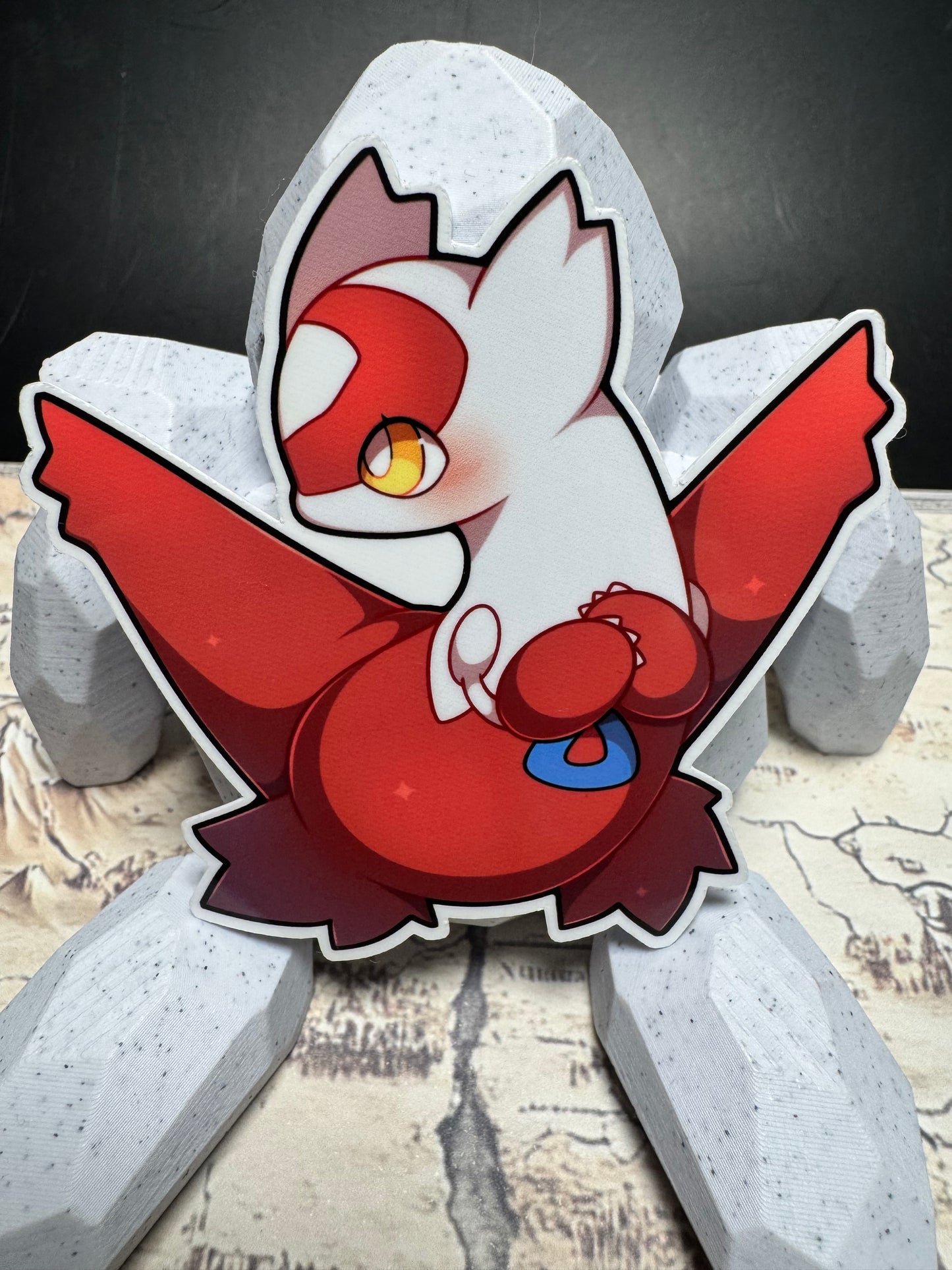 Latios and Latias - Die Cut