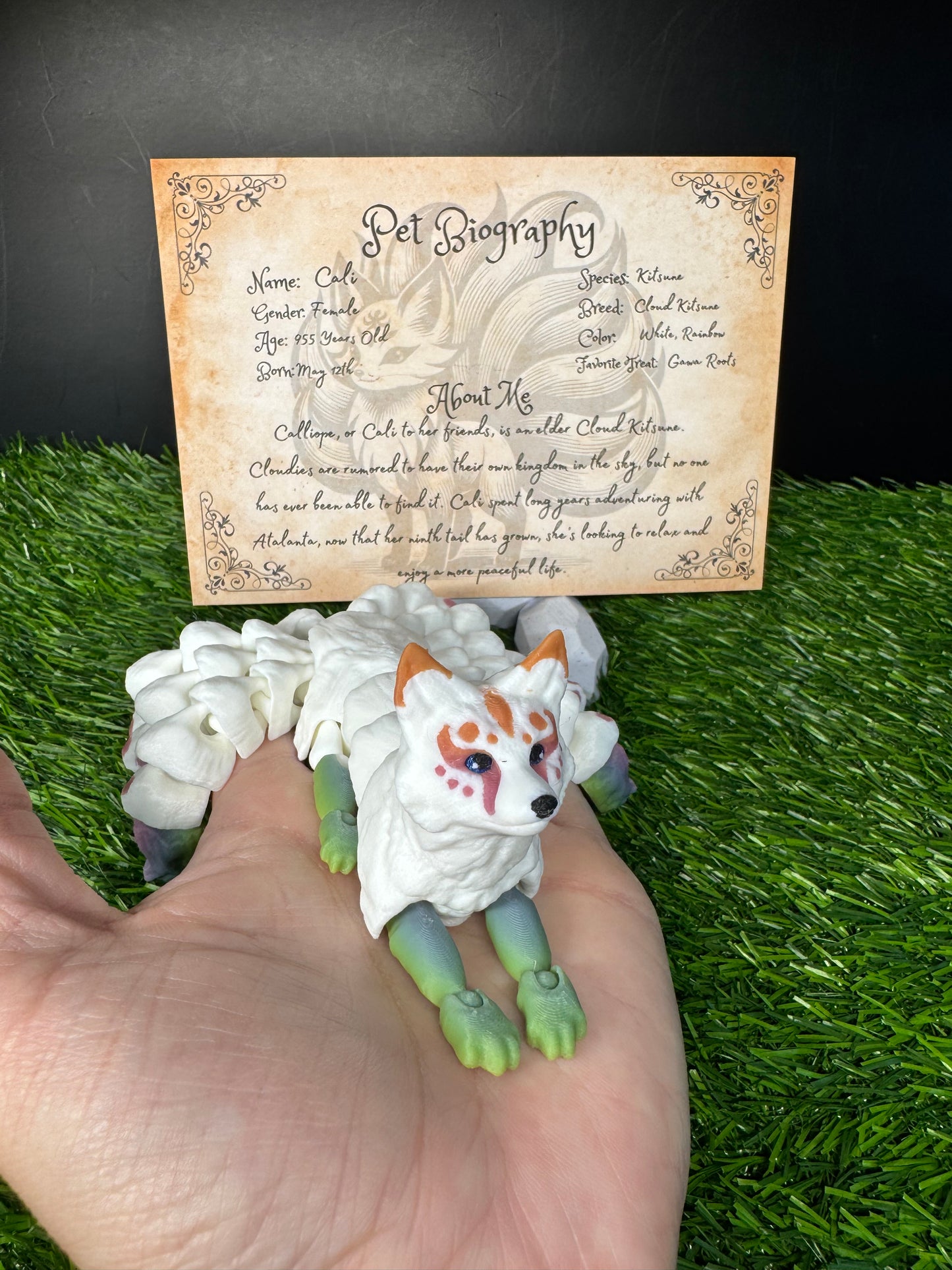 Calliope - The Nine-Tailed Fox - Mythical Pets