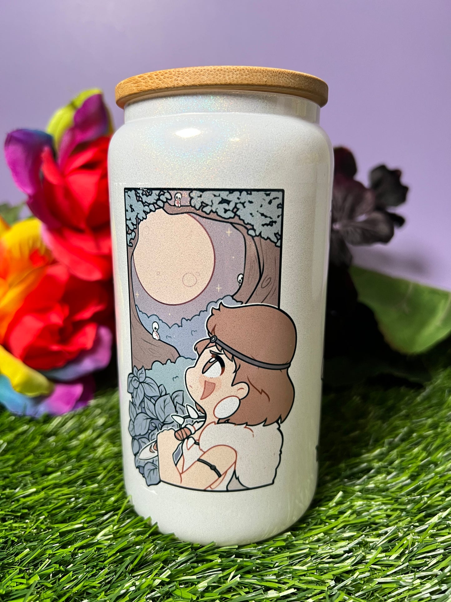Ghibli Portraits C 16oz Can - Iridescent - Stainless Steel Sublimated