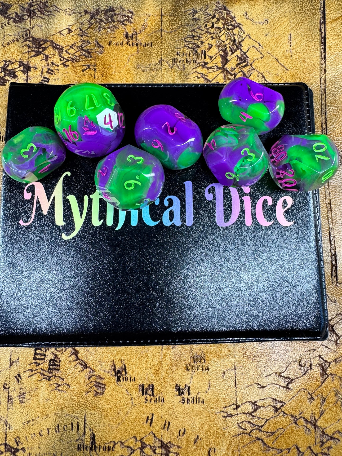 Brachydios - Orb Set - Fine Art Dice