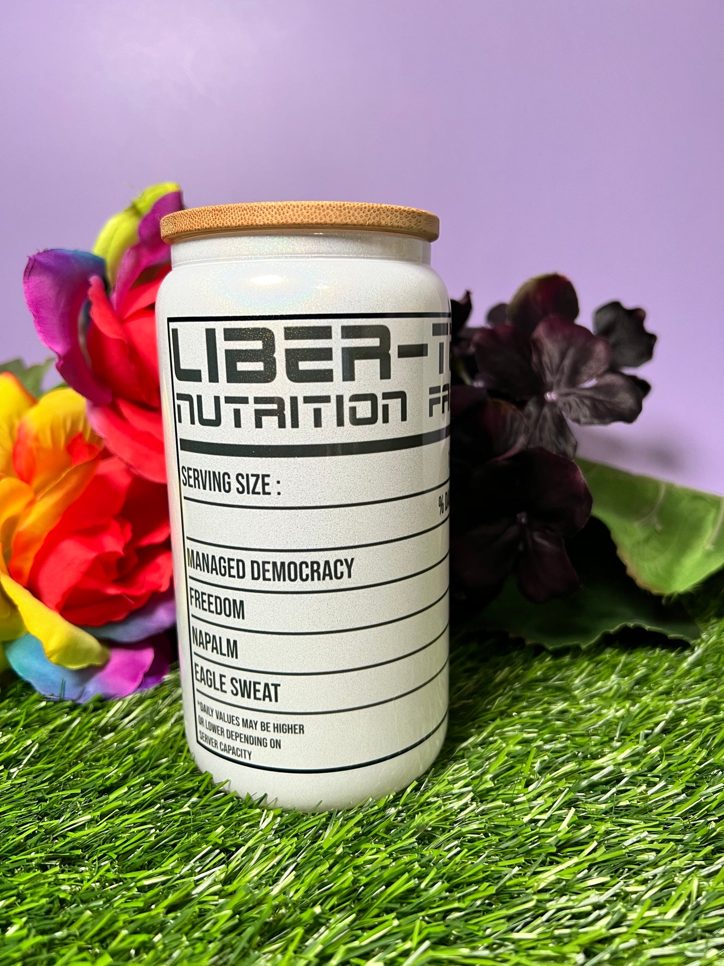 Libertea 16oz Can - Iridescent - Stainless Steel Sublimated