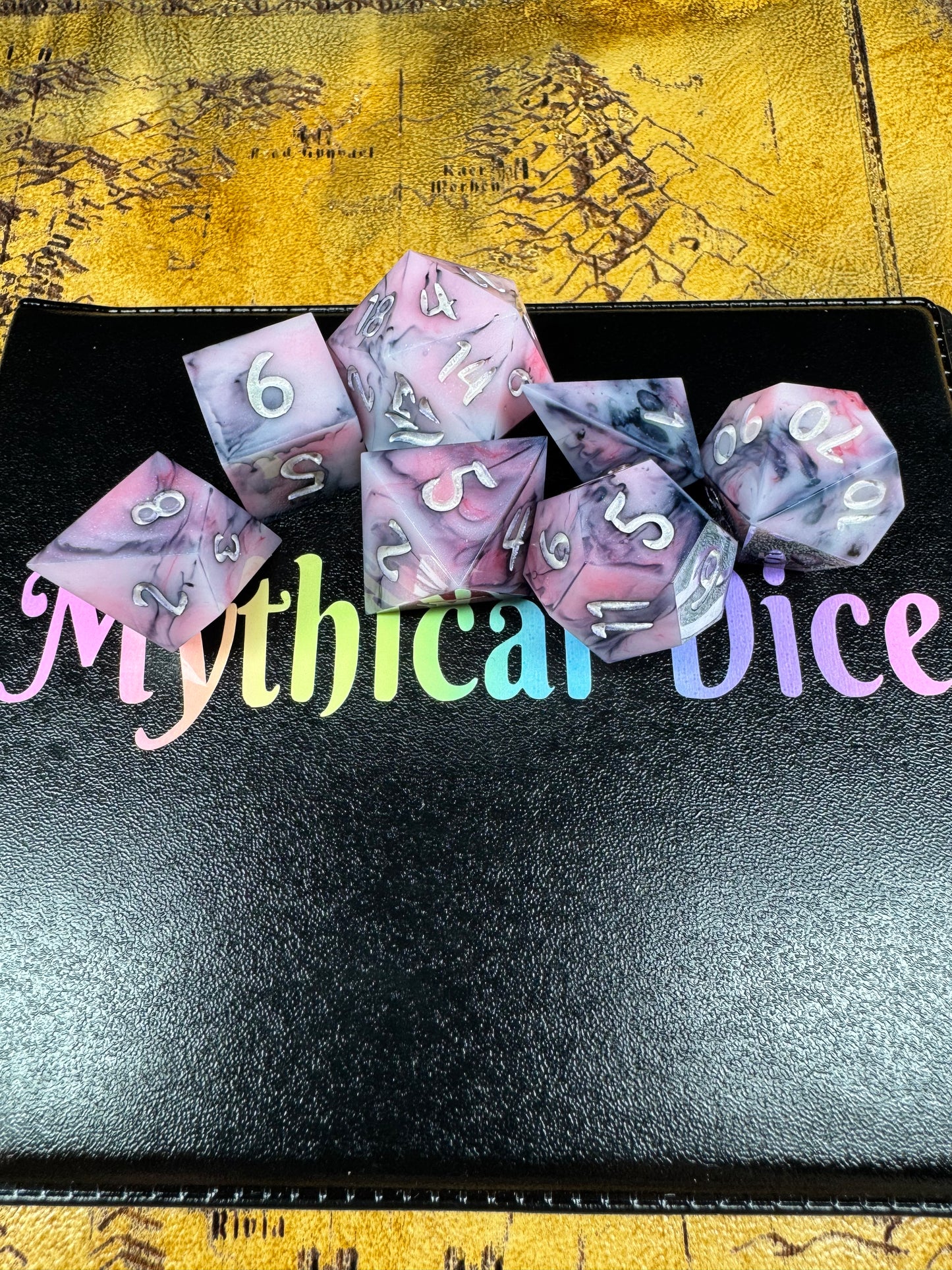 Stygian Zinogre - Standard Set - Fine Art Dice