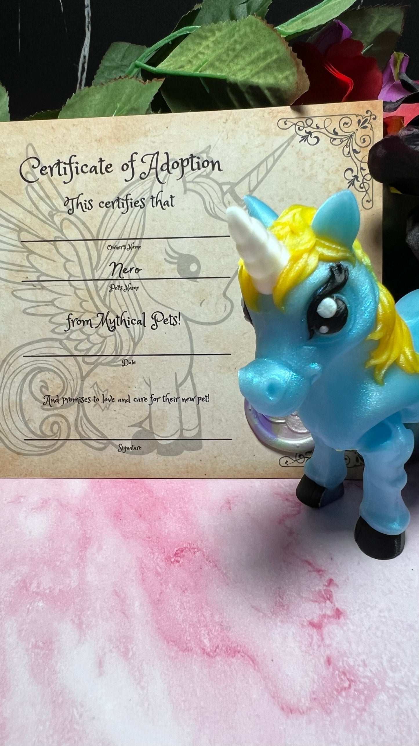 Nero - The Wandering Unicorn - Mythical Pets