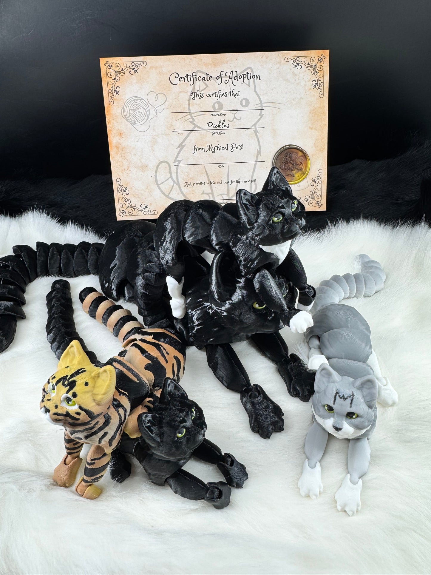 Pickles and The Gherkins - The Legendary Cats - Mythical Pets