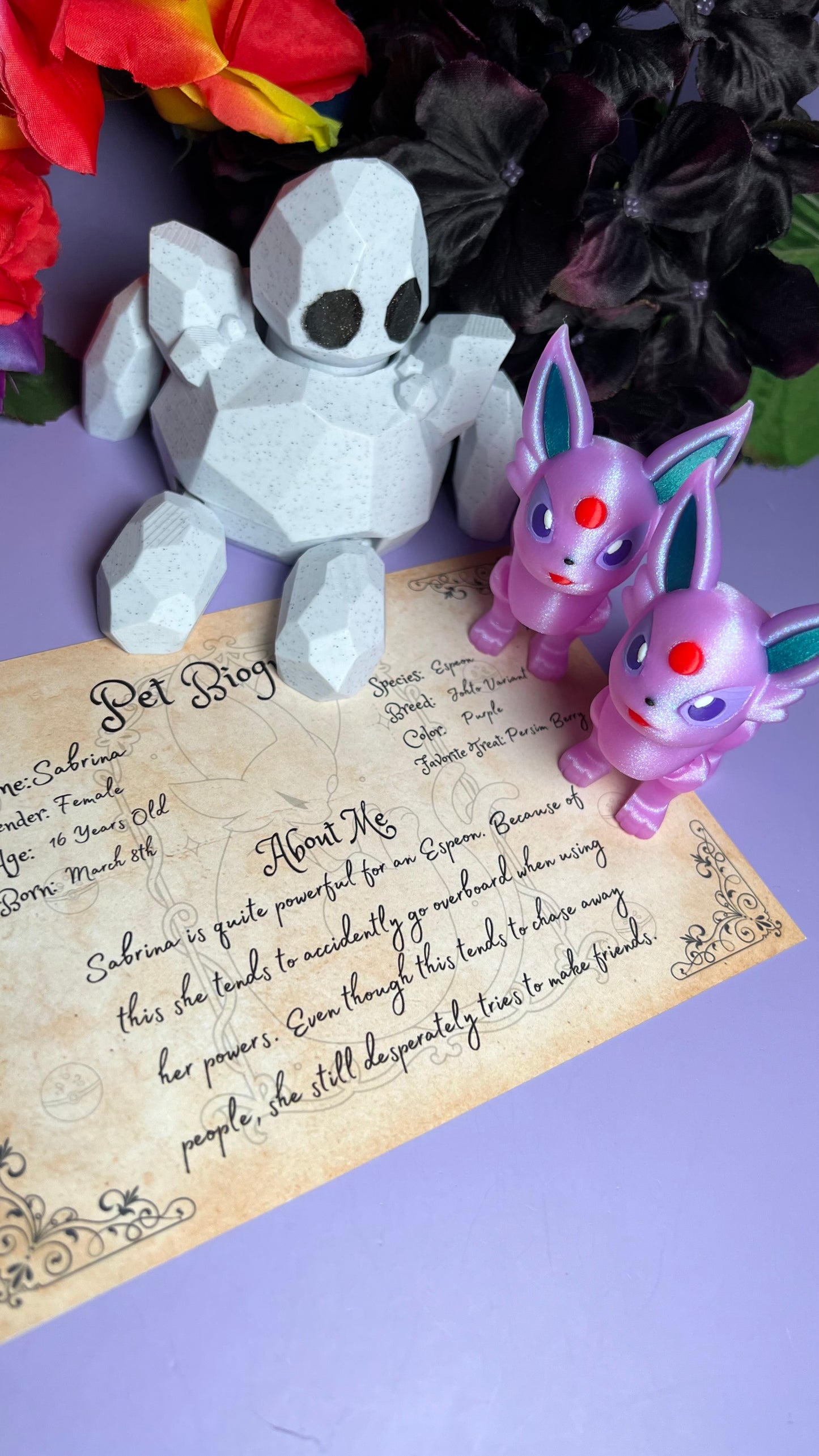 Sabrina - The Espeon - Mythical Pets