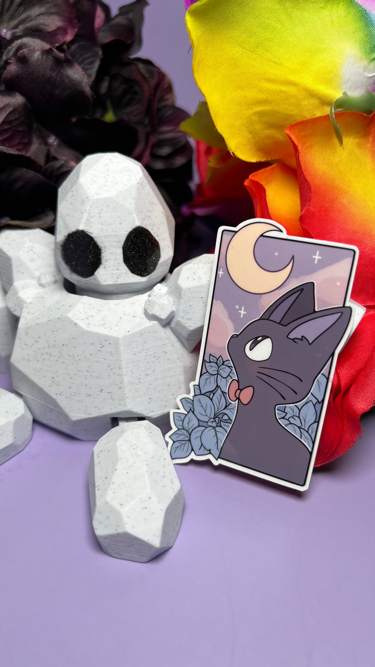 Anime Sky Pictures Stickers - Die Cut - Haku, Jiji, Totoro