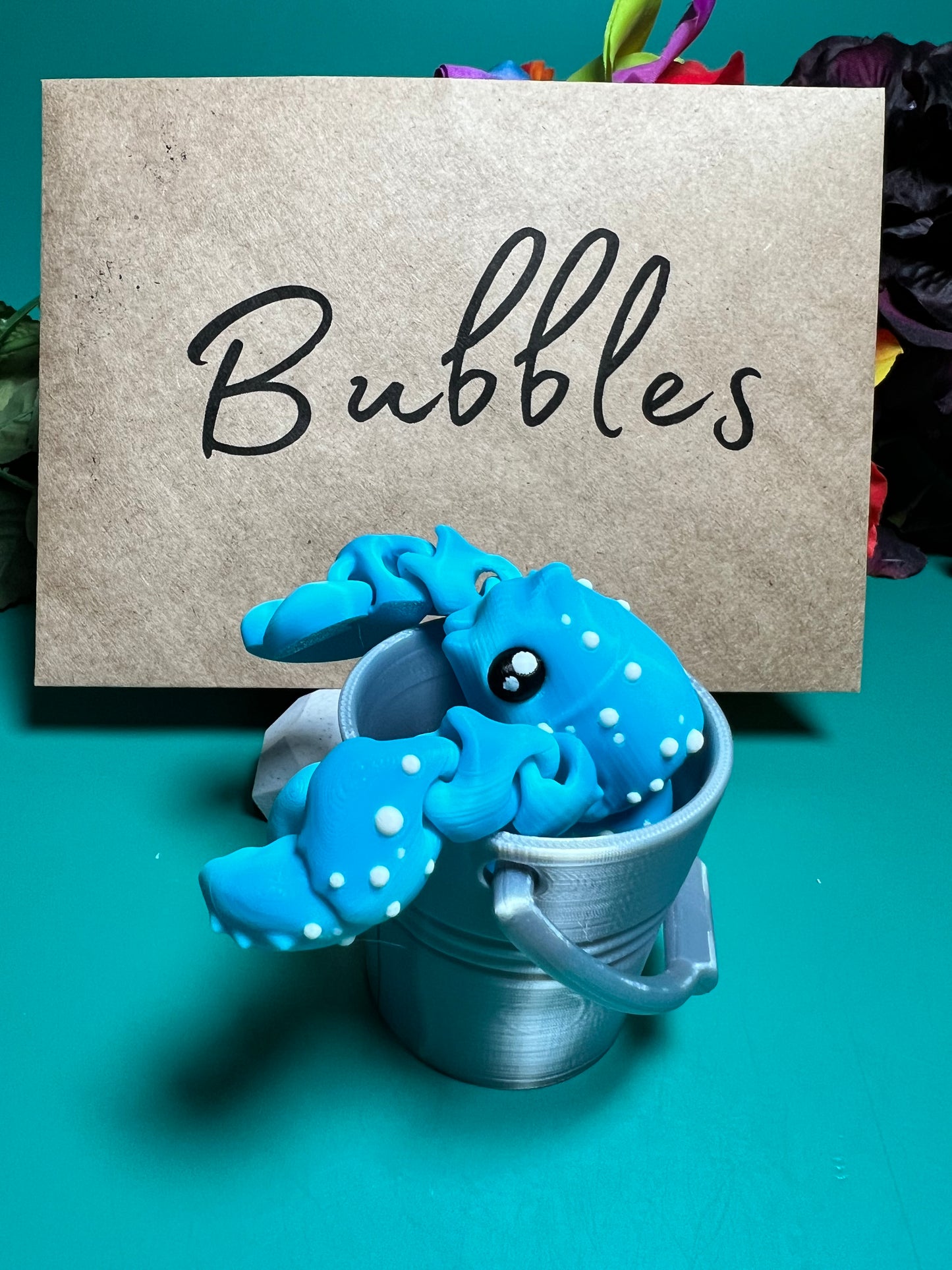 Bubbles - The Blue Lobster - Mythical Pets