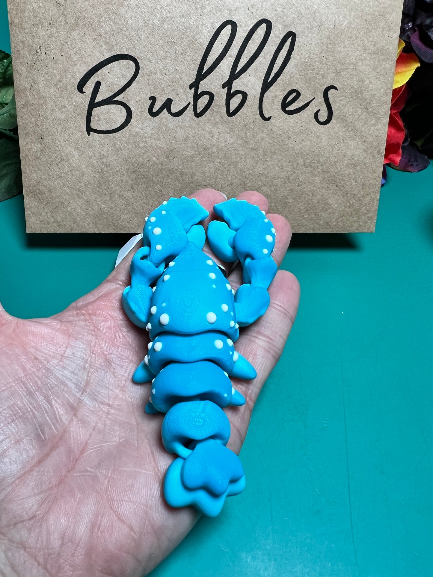Bubbles - The Blue Lobster - Mythical Pets