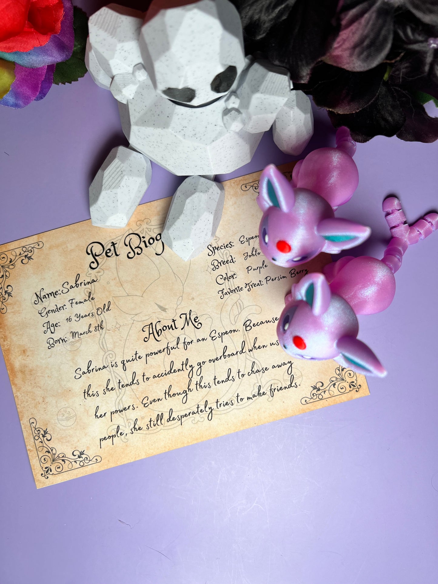 Sabrina - The Espeon - Mythical Pets