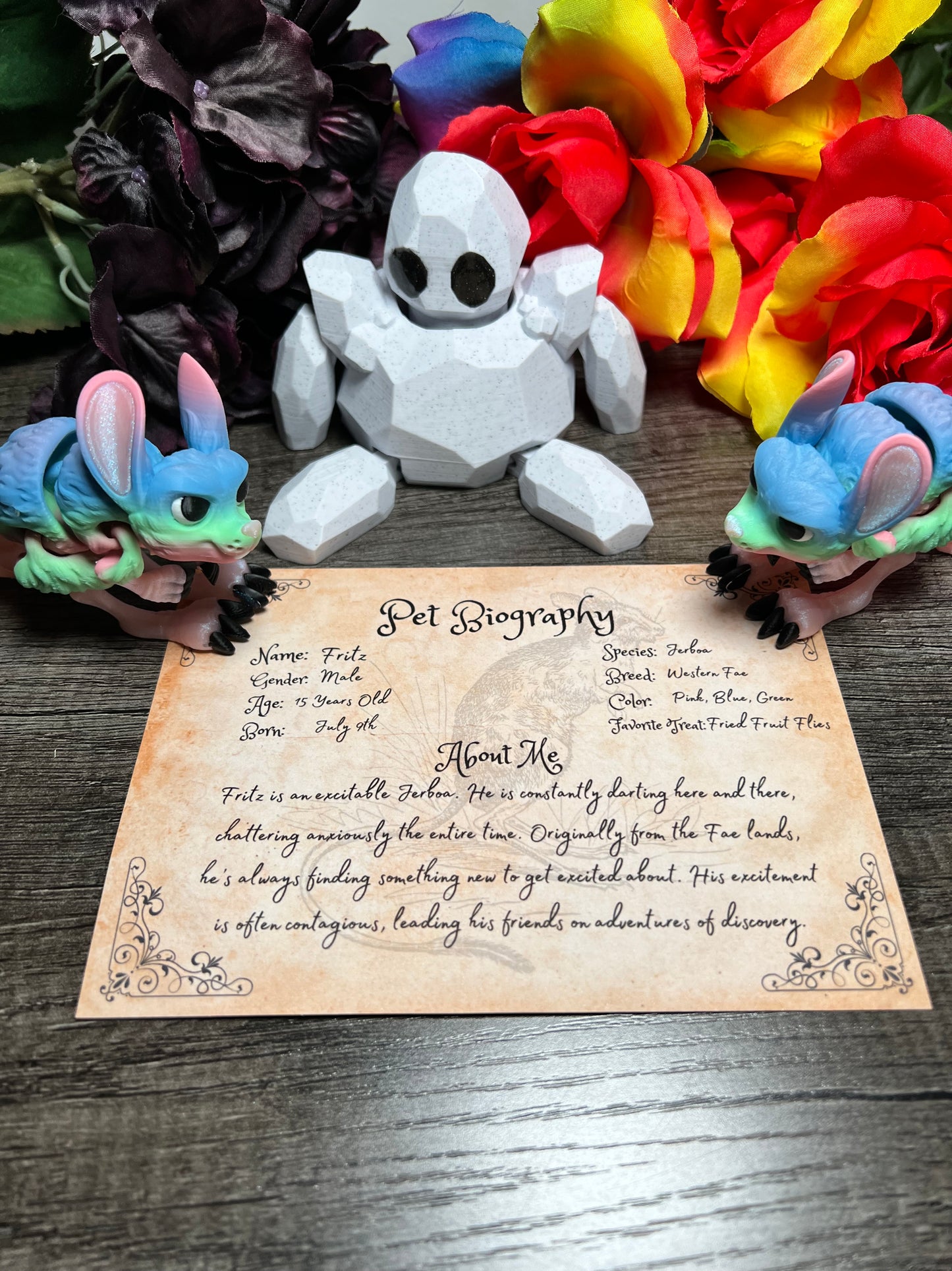 Fritz - The Fae Jerboa - Mythical Pets