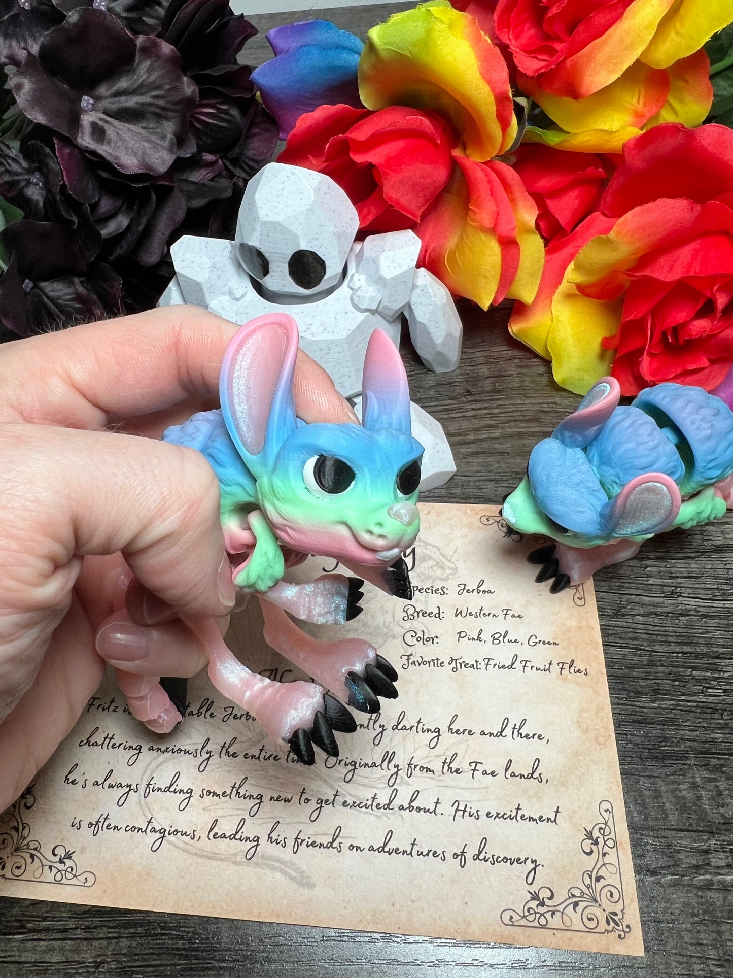 Fritz - The Fae Jerboa - Mythical Pets