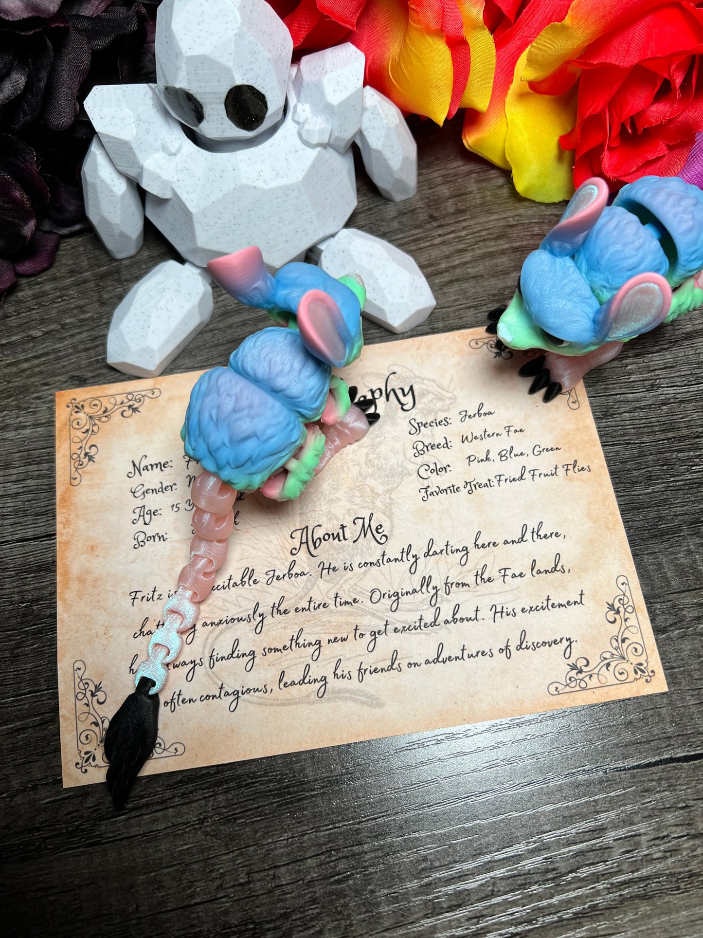 Fritz - The Fae Jerboa - Mythical Pets