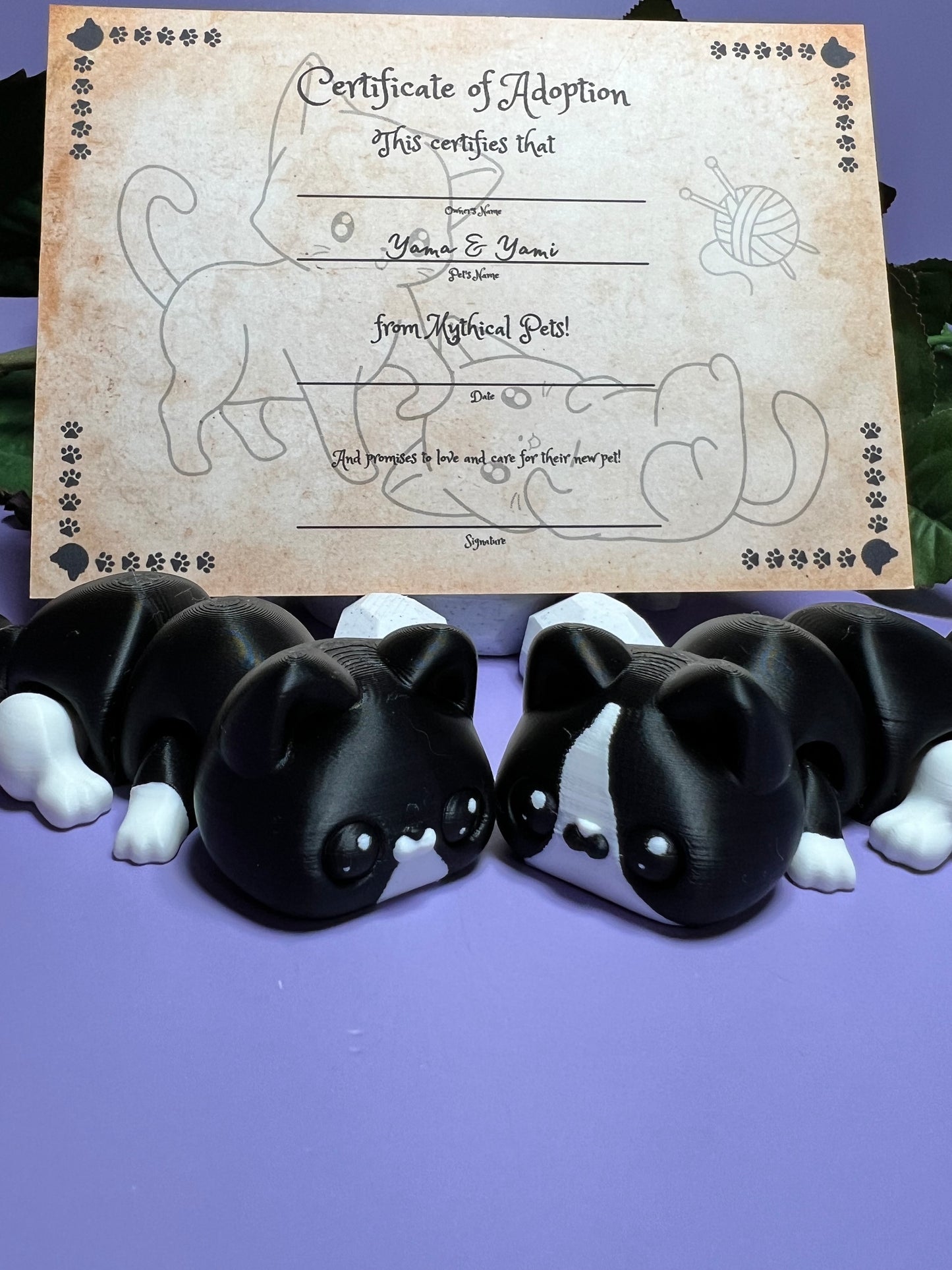 Yama and Yami - The Twincats - Mythical Pets