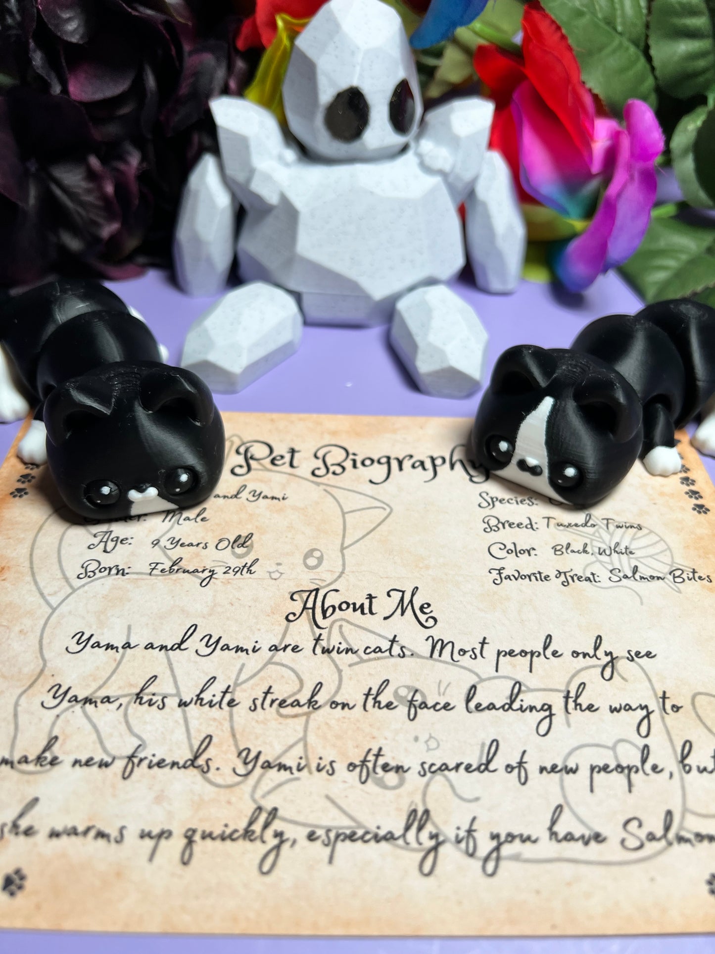 Yama and Yami - The Twincats - Mythical Pets
