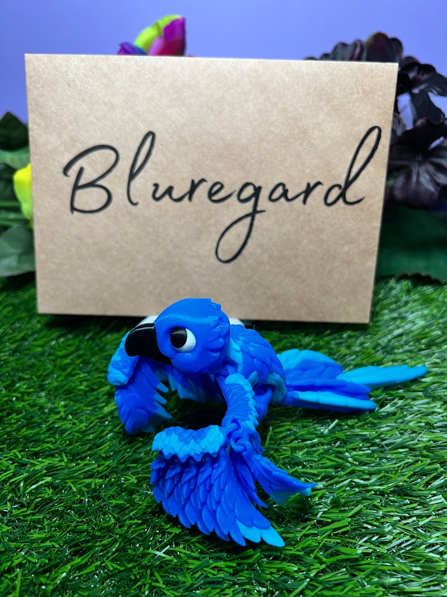 Bluregard - The Blue Macaw - Mythical Pets