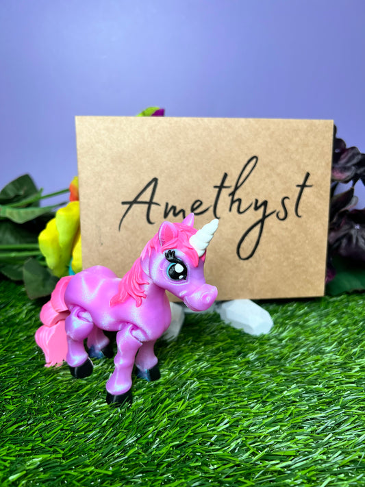 Amethyst - The Social Unicorn - Mythical Pets