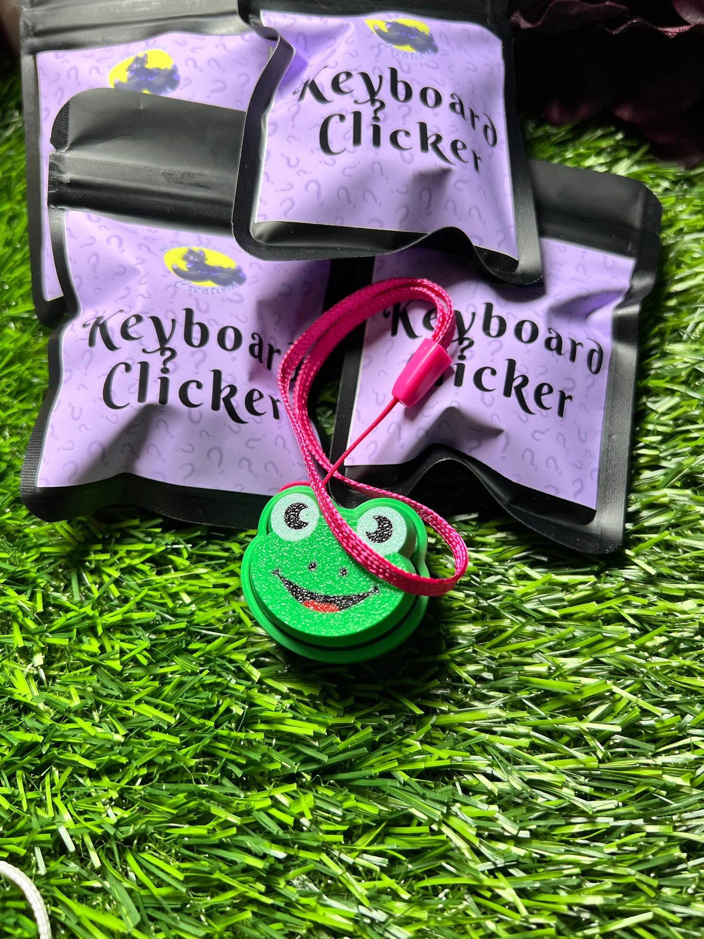 Mystery Keyboard Fidget Clicker - Holiday Edition Available