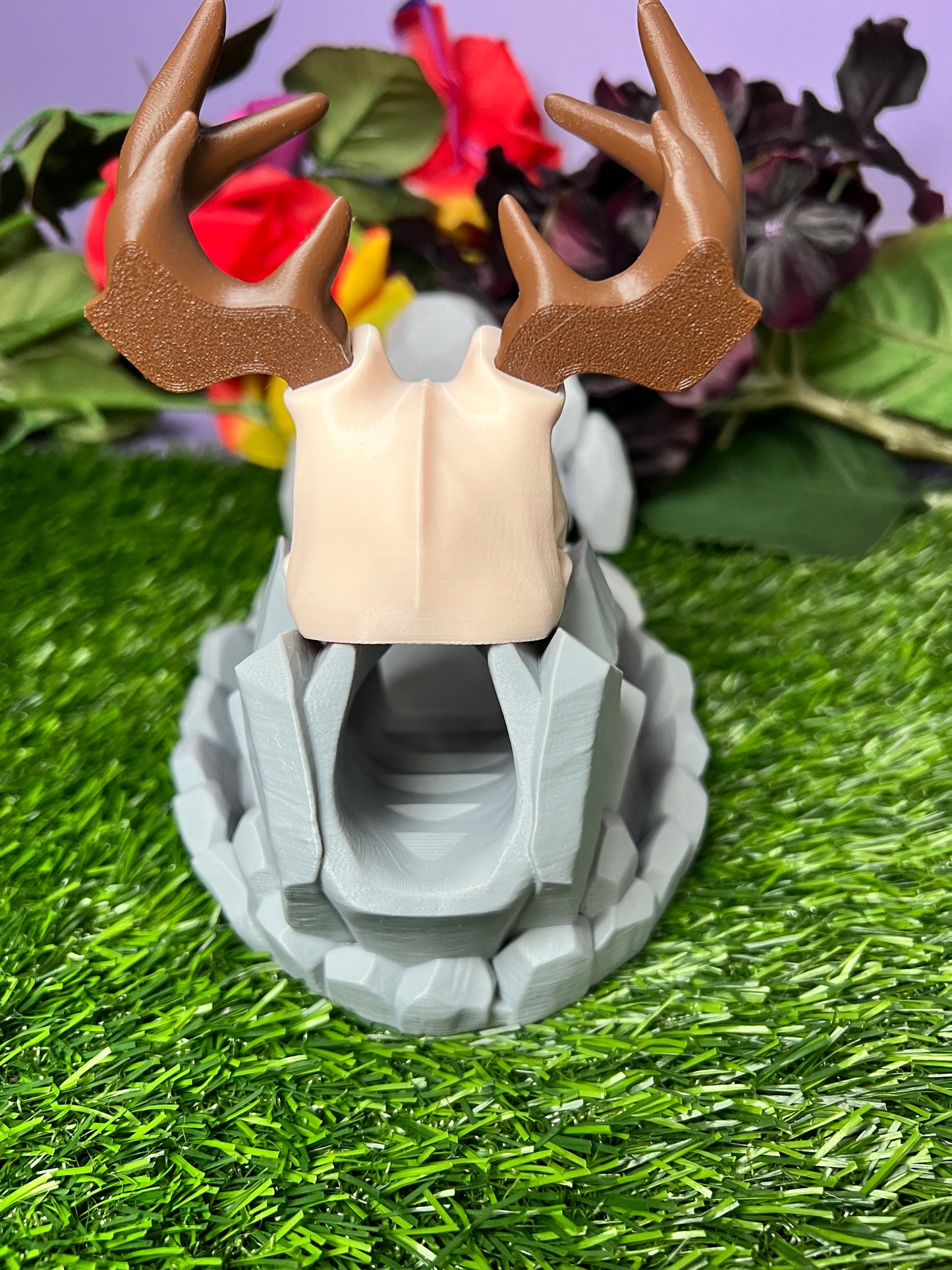 Deer Skull Dice Tower