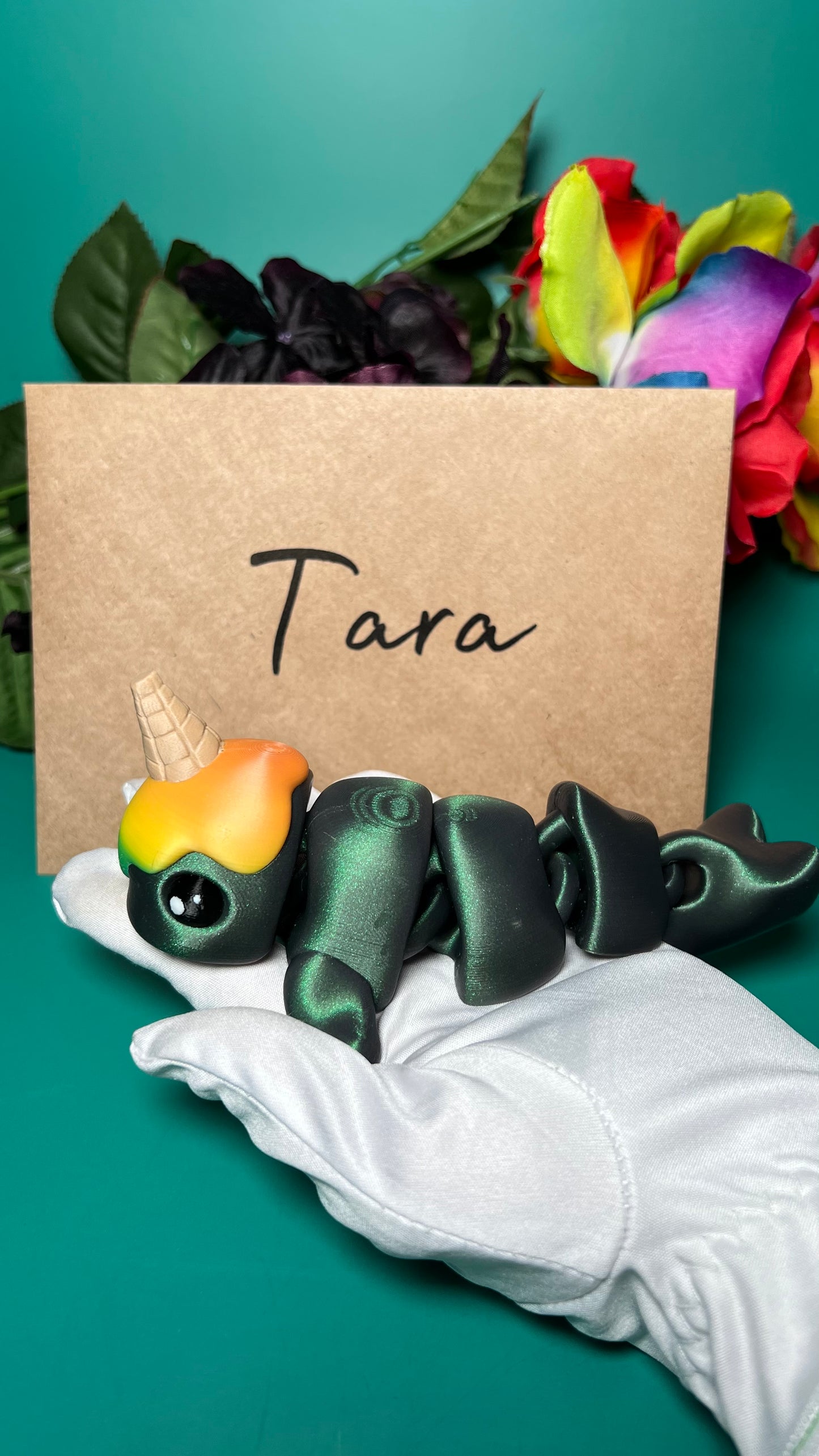 Tara - Ice-Cream Narwhal - Mythical Pets