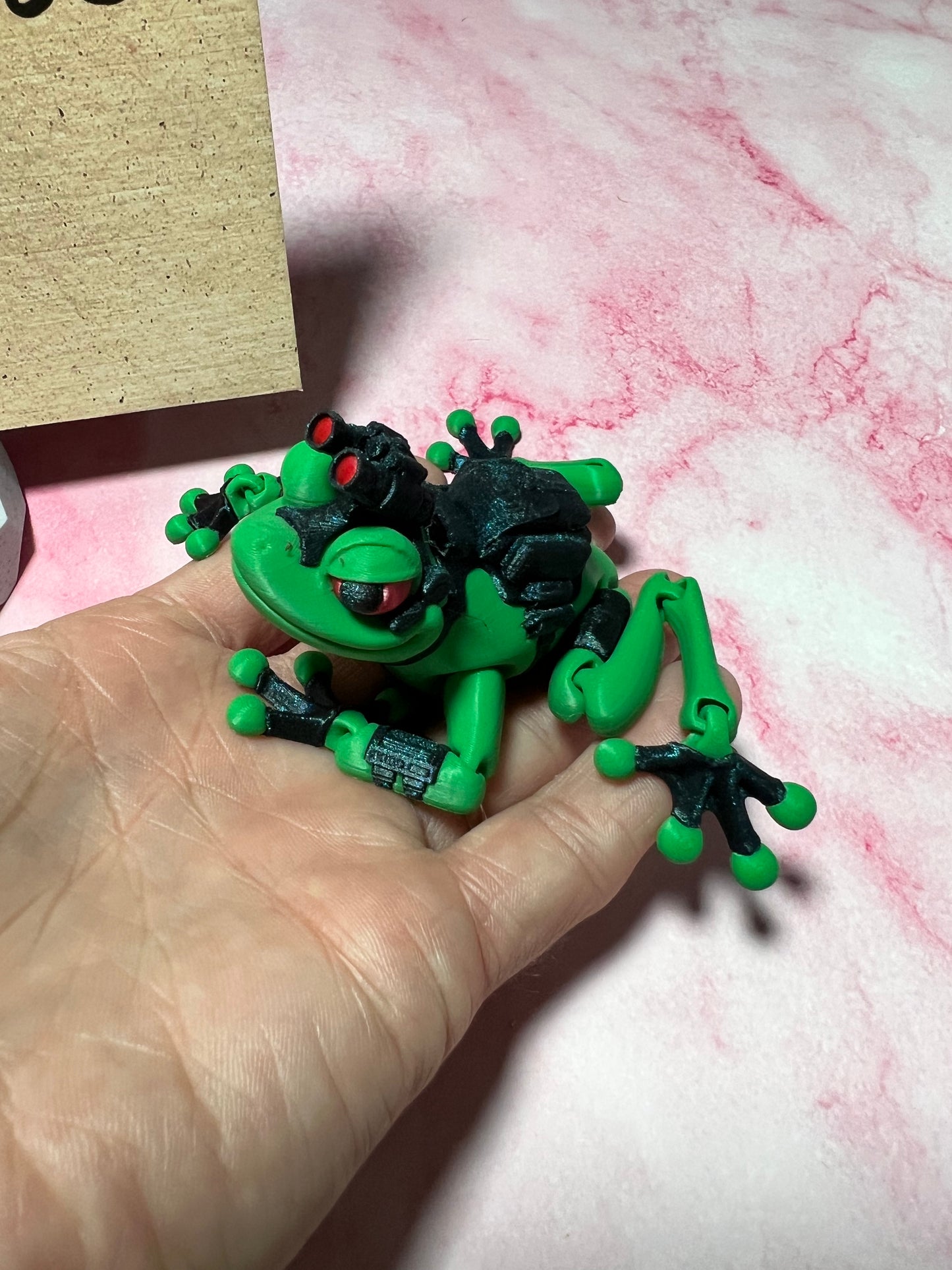 Commander Shepherd - The Special Ops Frog - Mythical Pets