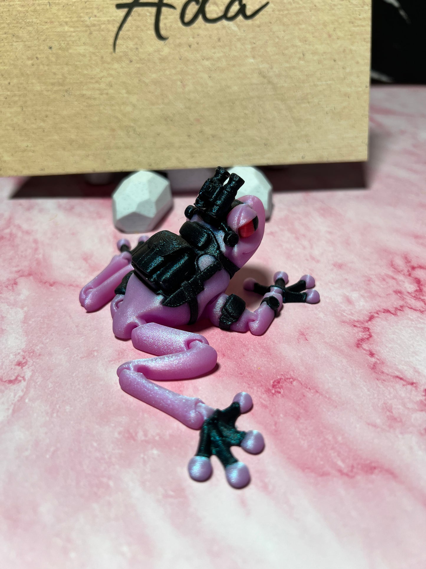 Specialist Ada - The Special Ops Frog - Mythical Pets