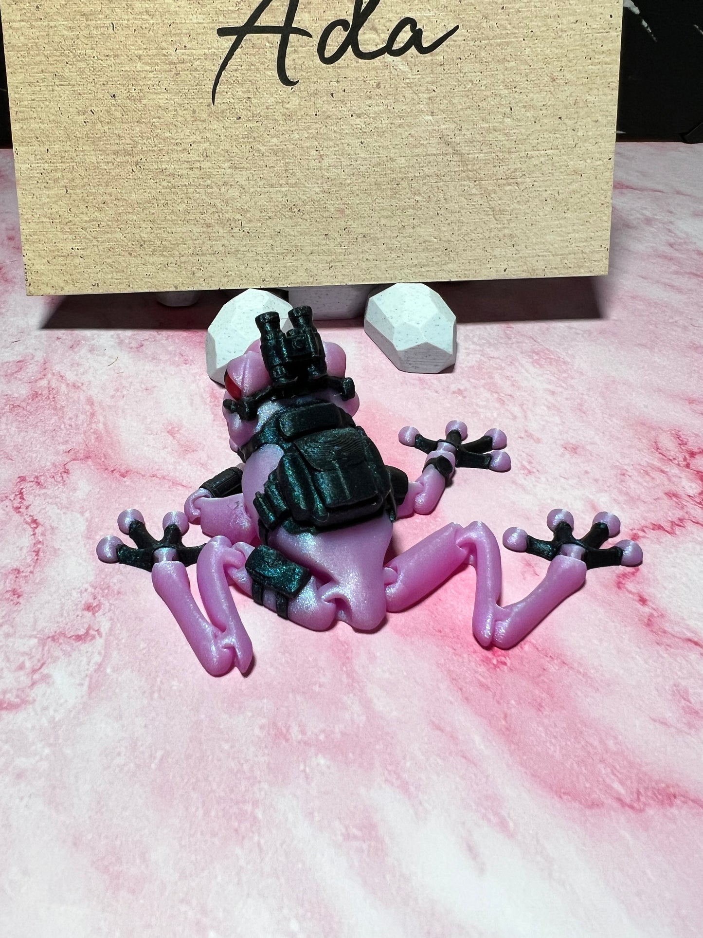 Specialist Ada - The Special Ops Frog - Mythical Pets