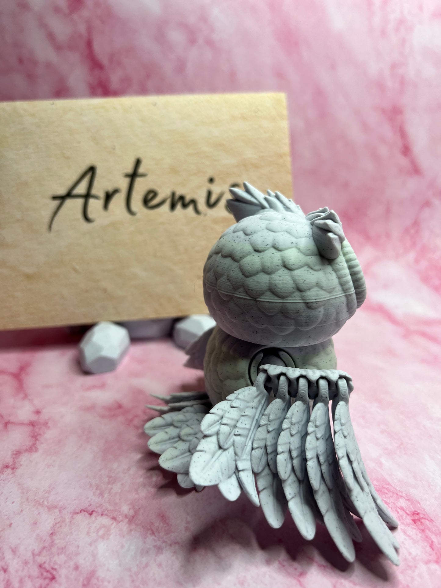 Artemis - The Snow Owl - Mythical Pets