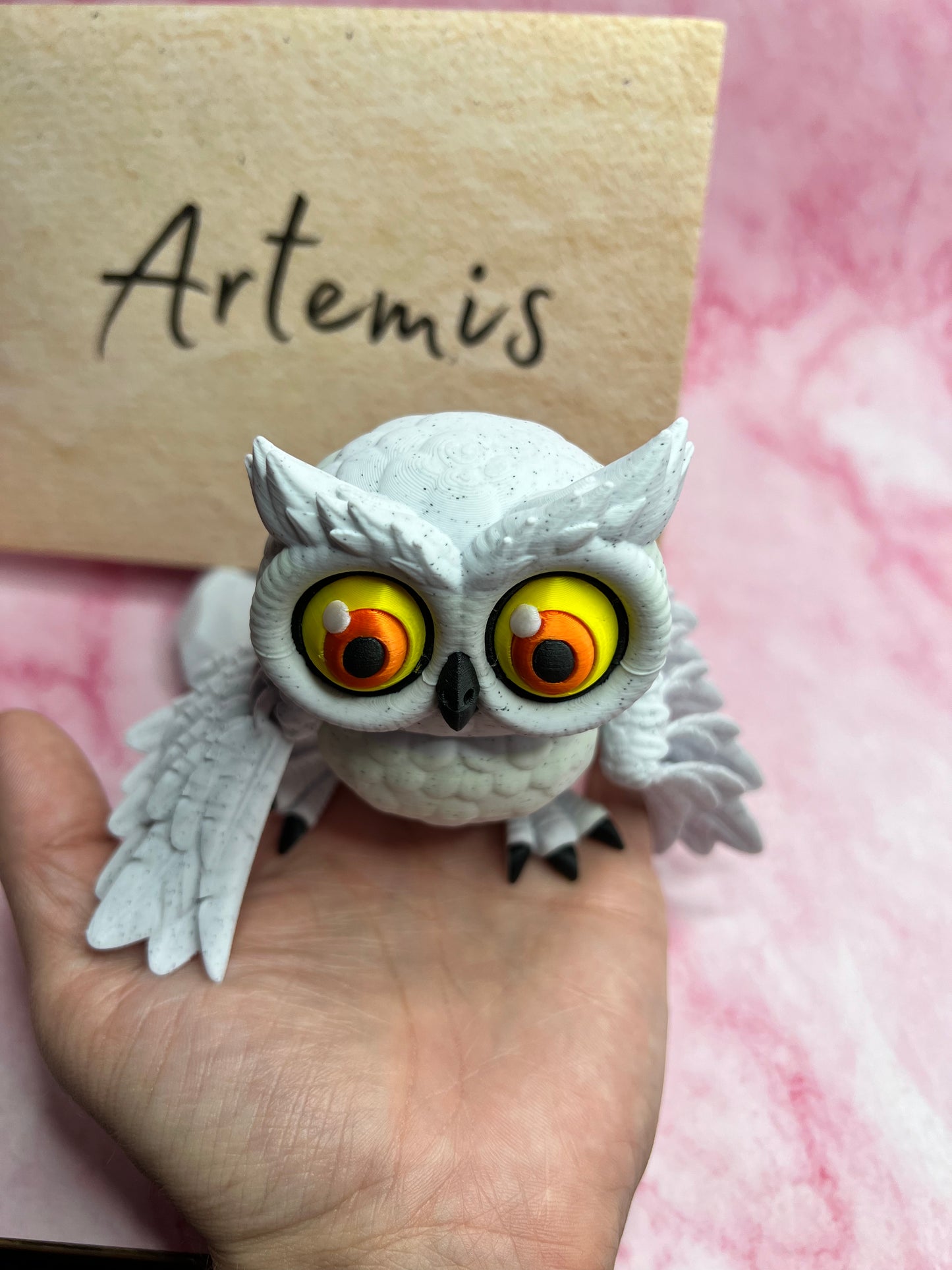 Artemis - The Snow Owl - Mythical Pets