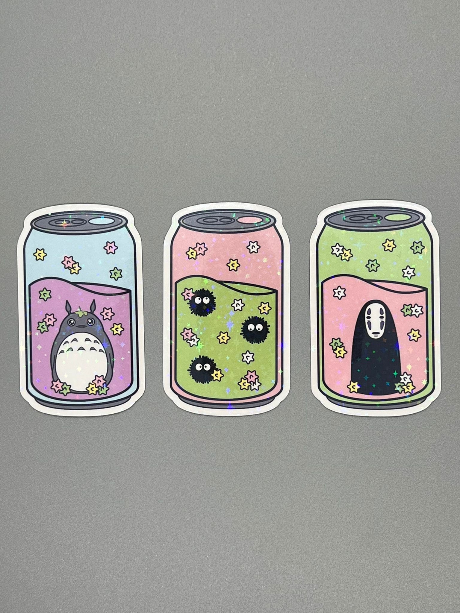 Totoro Dustmites From Studio Ghibli Anime Vinyl Stickers - Temu