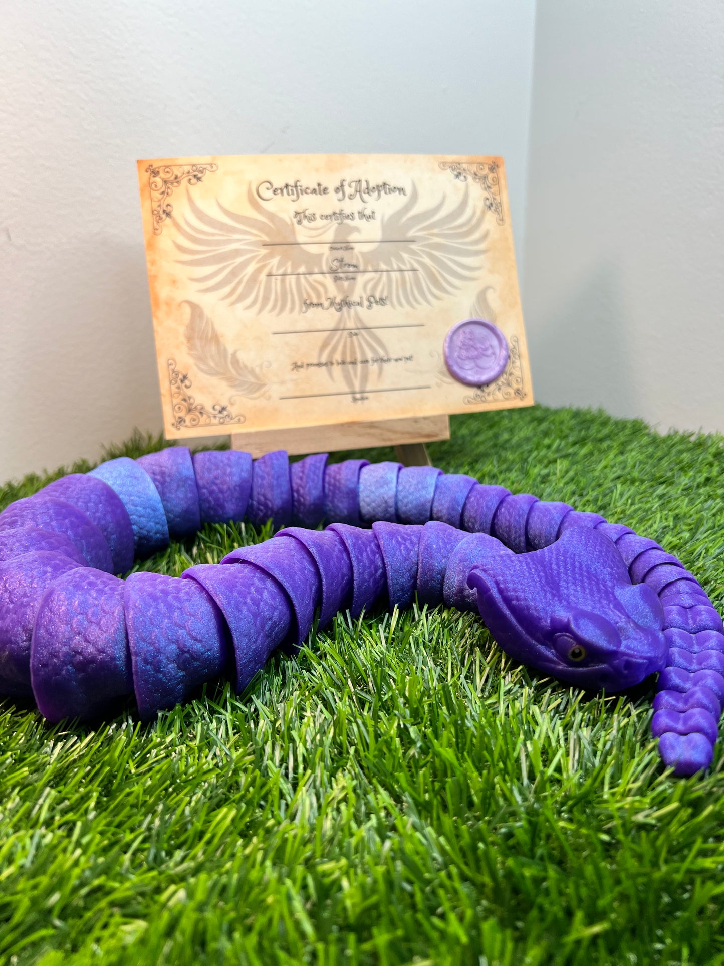 Orion - The Twilight Rattlesnake - Adoptable Articulated Animals