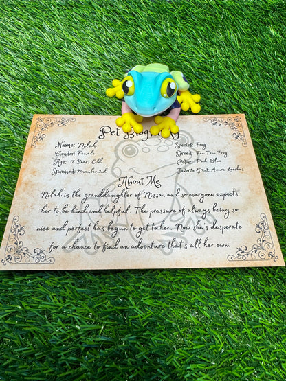 Nilah - The Fae Frog - Mythical Pets