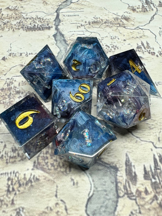 Hades - Full Set - Fine Art Dice