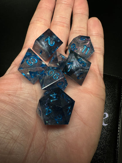 Nebula - Standard 7 Set Dice  - Fine Art Dice