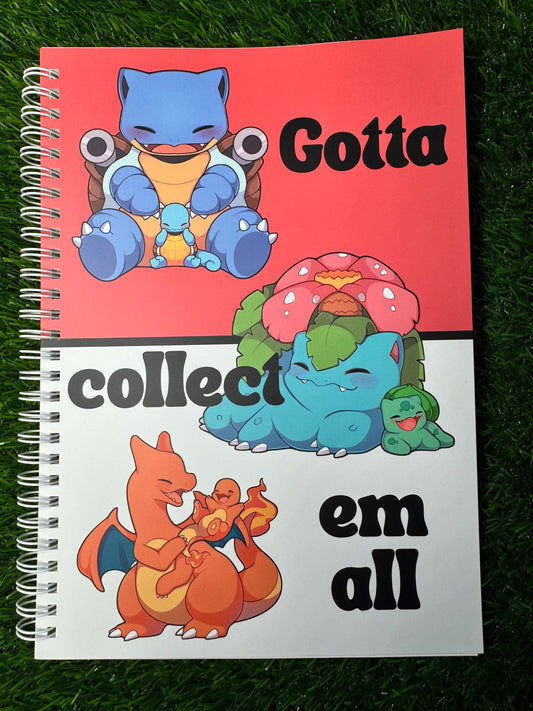 Gotta Collect 'em All - Reusable Sticker Book