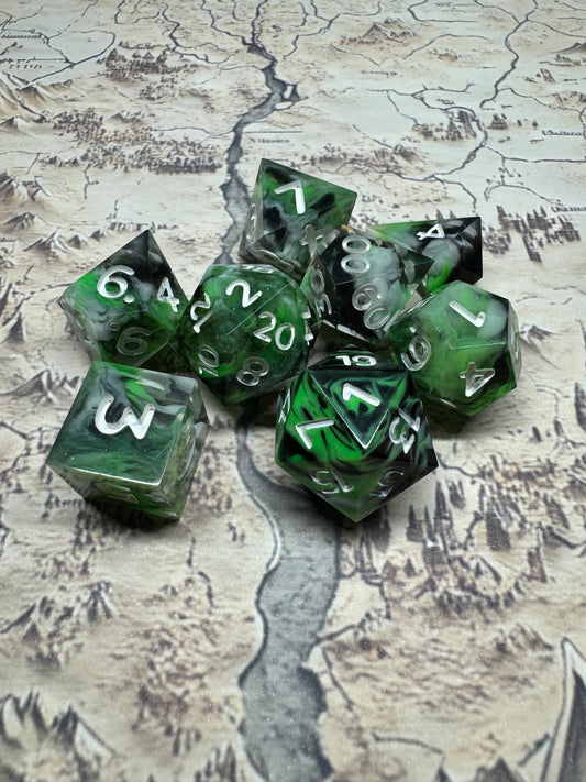 Nightshade - Full Set - Fine Art Dice