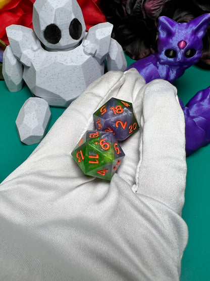 Standard D20 Advantage Pair - 20mm Standard Dice - Spooky