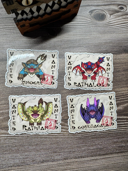 Monster Guild Tickets - Stickers - Die Cut