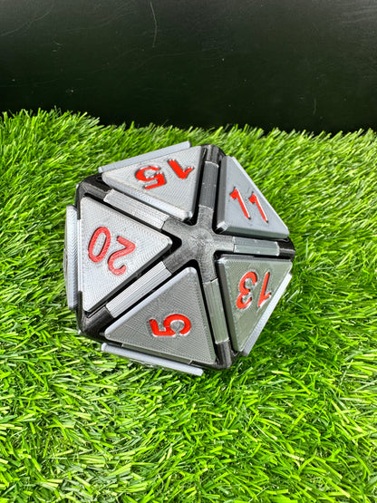 Fidget Clicker - Dice - D20 and D12