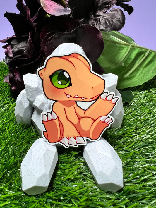 Agumon Sticker - Die Cut