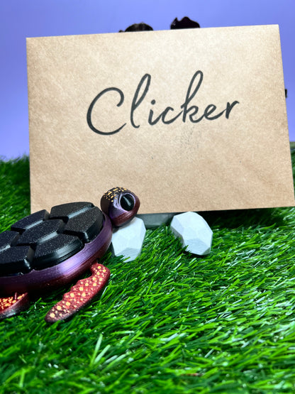 Clicker - The Fidget Turtle - Mythical Pets