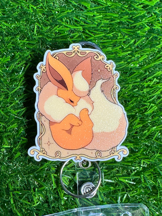 Popswap - Elegant Flareon - Attachment/Badge Reel