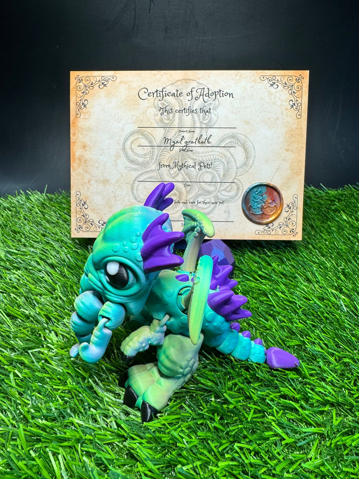 Myal'grathoth - The Vindicator Cthulhian - Mythical Pets