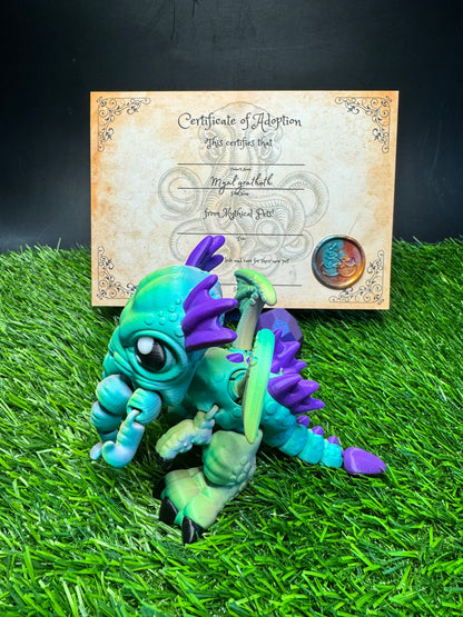 Myal'grathoth - The Vindicator Cthulhian - Mythical Pets